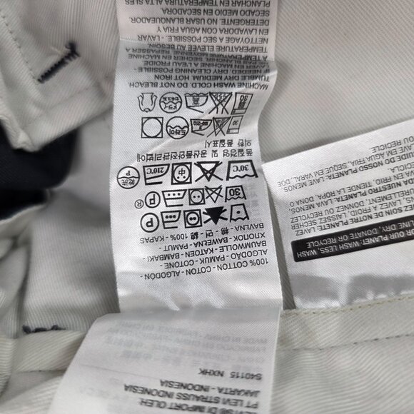 Levi Strauss 513 Slim Straight Fit Trouser Pants  Mens Size 38x32 Blue  NWT - Picture 8 of 10